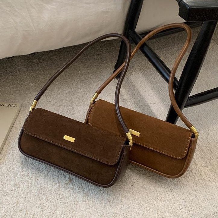 Maison Suede Baguette – handbag, photo 4